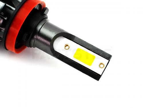 LEDフォグランプ バルブ H8/H11/H16 ライムグリーン色 2個セット