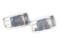 日野 レンジャープロ/NEWプロフィア　ドアサイドマーカーランプ　クリアレンズ　左右セット  灯火規制対応