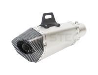 バイク汎用 カーボン調サイレンサーマフラー