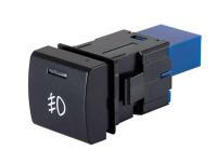 トヨタ/ダイハツ/スズキ タイプD LED ON/OFFスイッチ スイッチホールパネル ビルドインタイプ (ブルー)