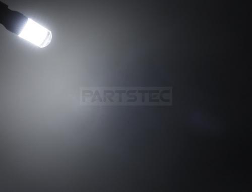T20 ホワイト LED シングルバルブ 2個セット (長さ59mm)