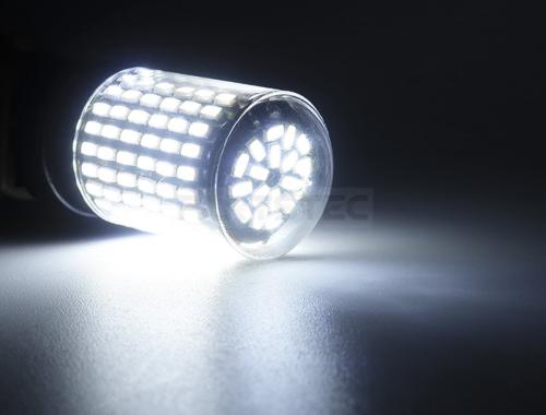 T20 ホワイト LED シングルバルブ 2個セット (長さ59mm)