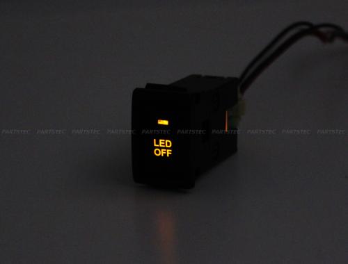 H8/H11/H16 バルブ対応 後付フォグ用　LED スイッチ付　リレーハーネス　(スズキ)