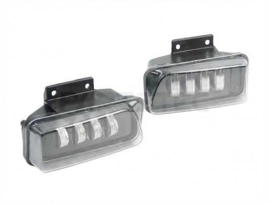 いすゞ 07エルフ ホワイトLED フォグランプ 左右セット