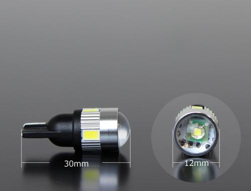 T10 ウェッジ CREE 5W + SUMSUNG 5630SMD　2個セット