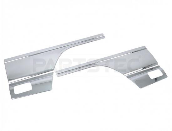 07エルフ ローキャブ メッキ ドア+ドアアンダーカバー ガーニッシュ 左右セット