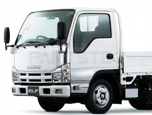 07エルフ ローキャブ メッキ ドア+ドアアンダーカバー ガーニッシュ 左右セット