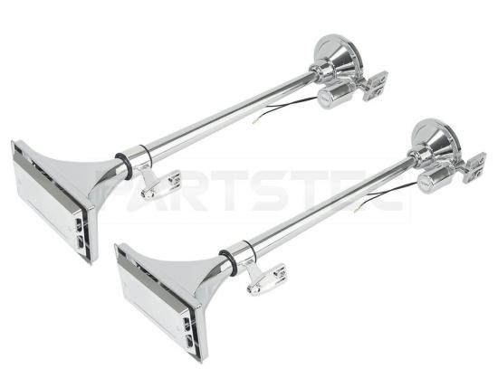 12V/24V兼用 角ビッグホーン 640mm 2本セット