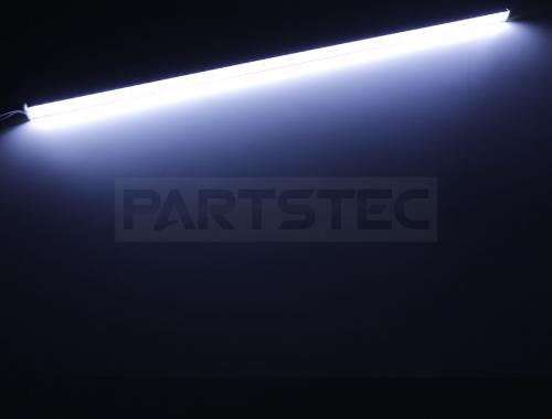 24V LEDダウンライト 50cm マグネット式  ホワイト発光色 2個セット