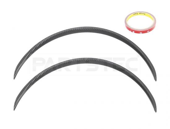 汎用 オーバーフェンダーモール 72cm カーボン柄