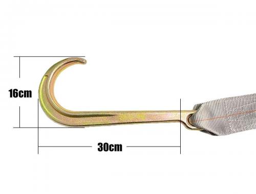 Jフックベルト リング付き 長さ1m