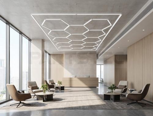 ハニカムLEDガレージライト