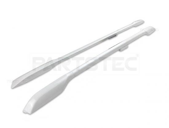 150系 ランドクルーザープラド ルーフレール 左右セット シルバー