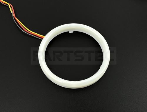 90Φ COB イカリングLED アンバー/ホワイト