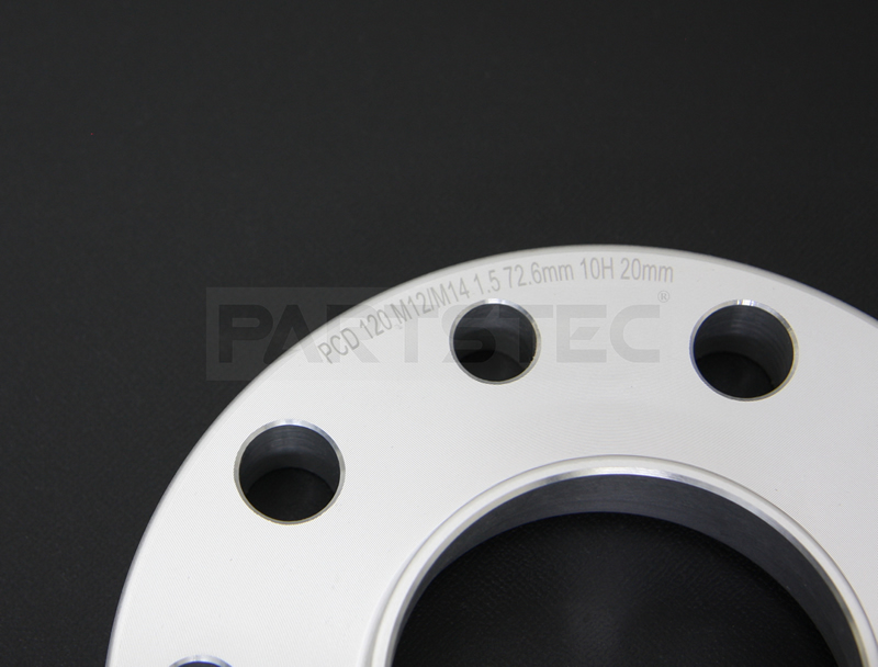 BMW 鍛造アルミ ホイールスペーサー 厚さ20mm PCD120 M12/M14 対応 2枚セット | カー用品通販 - PARTSTEC