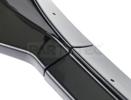 BMW 3シリーズ G20/G21 Mスポーツ専用 3分割フロントリップスポイラー ピアノブラック