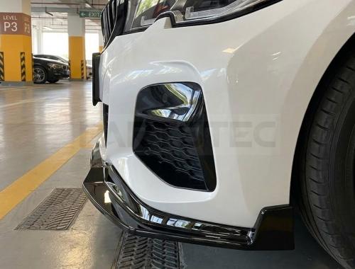 BMW 3シリーズ G20/G21 Mスポーツ専用 3分割フロントリップスポイラー ピアノブラック