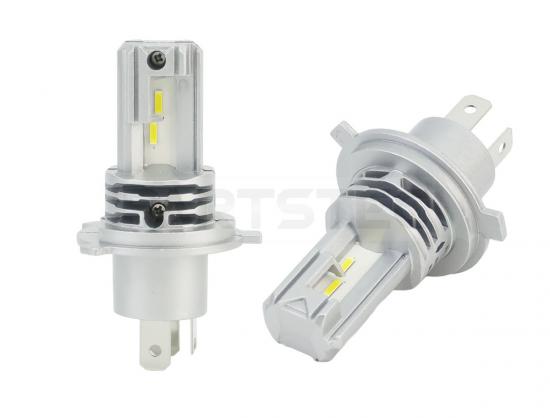 H4 1860SMD ファンレス LED ヘッドライト バルブ 2個セット