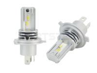 H4 1860SMD ファンレス LED ヘッドライト バルブ 2個セット