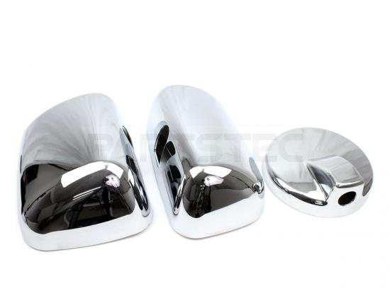 日野 レンジャープロ メッキミラー カバー 3点セット