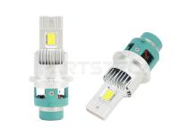 D4C D4S/D4R兼用 HID変換 LEDヘッドライトバルブ(台座:グリーン)