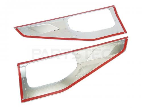 三菱ふそう ジェネレーション/ブルーテックキャンター メッキドアガーニッシュ 左右セット