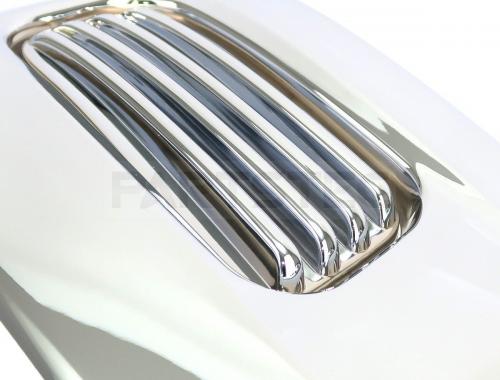 三菱ふそう  ブルーテックキャンター/ワイド メッキ フロントバンパートコーナー  左右セット