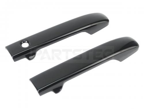 N-BOX/N-BOXカスタム JF3/JF4 ドアハンドルカバーセット ピアノブラック