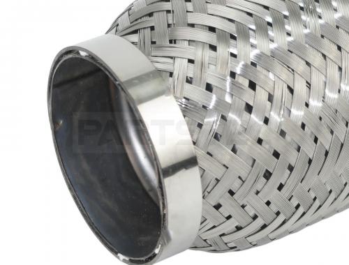 汎用 フレキシブル パイプ マフラー Φ60.5 x 200mm ステンレス製