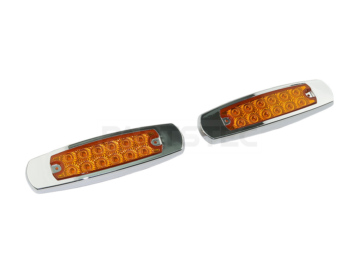 PARTSTEC - パーツテック / 12V/24V兼用 オレンジ LEDサイド