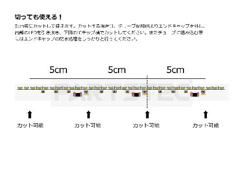 12V LED シリコンチューブライト　流れるウインカー デイライト ブルー アンバー