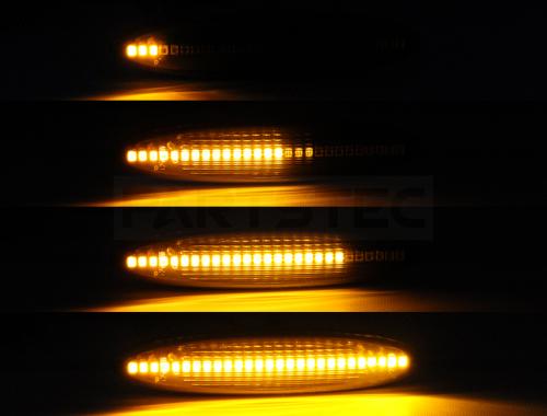 トヨタ/レクサス 流れる LED シーケンシャル サイドマーカー ウィンカー クリア/スモーク