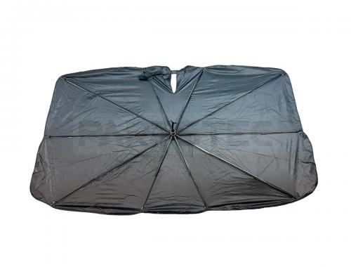 汎用 折り畳み傘型 虹色フロントサンシェード 142cm×76cm