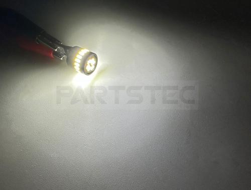 3014チップ 24発 T10 ホワイト LEDバルブ 2個セット
