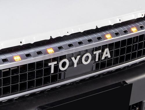  ランドクルーザー250 アンバーLEDグリルマーカー 4個セット