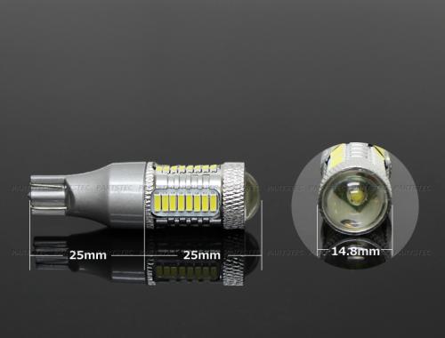 T16 ウェッジ球　バックランプ CREE XP-E+4014SMD　2個セット