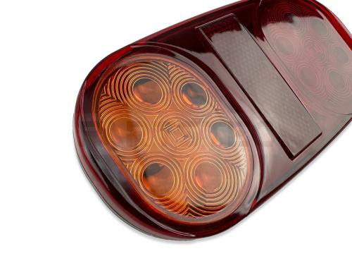 反射板付 12V/24V汎用 LEDテールランプ 2個セット