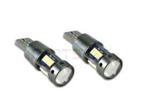 12V/24V兼用 T10/T16 LEDバルブ ホワイト 2個セット ホワイト/オレンジ