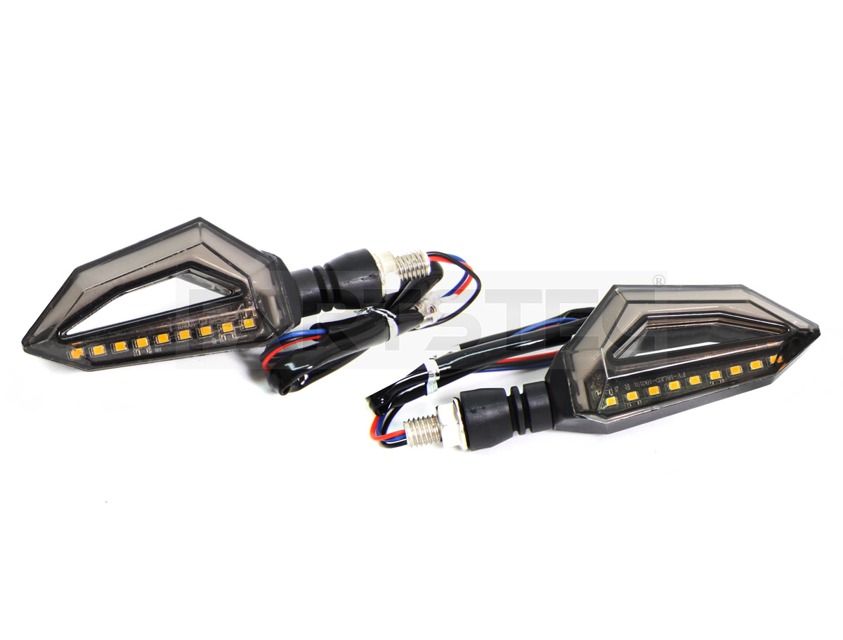 PARTSTEC - パーツテック / バイク 汎用 テールランプ付き LED