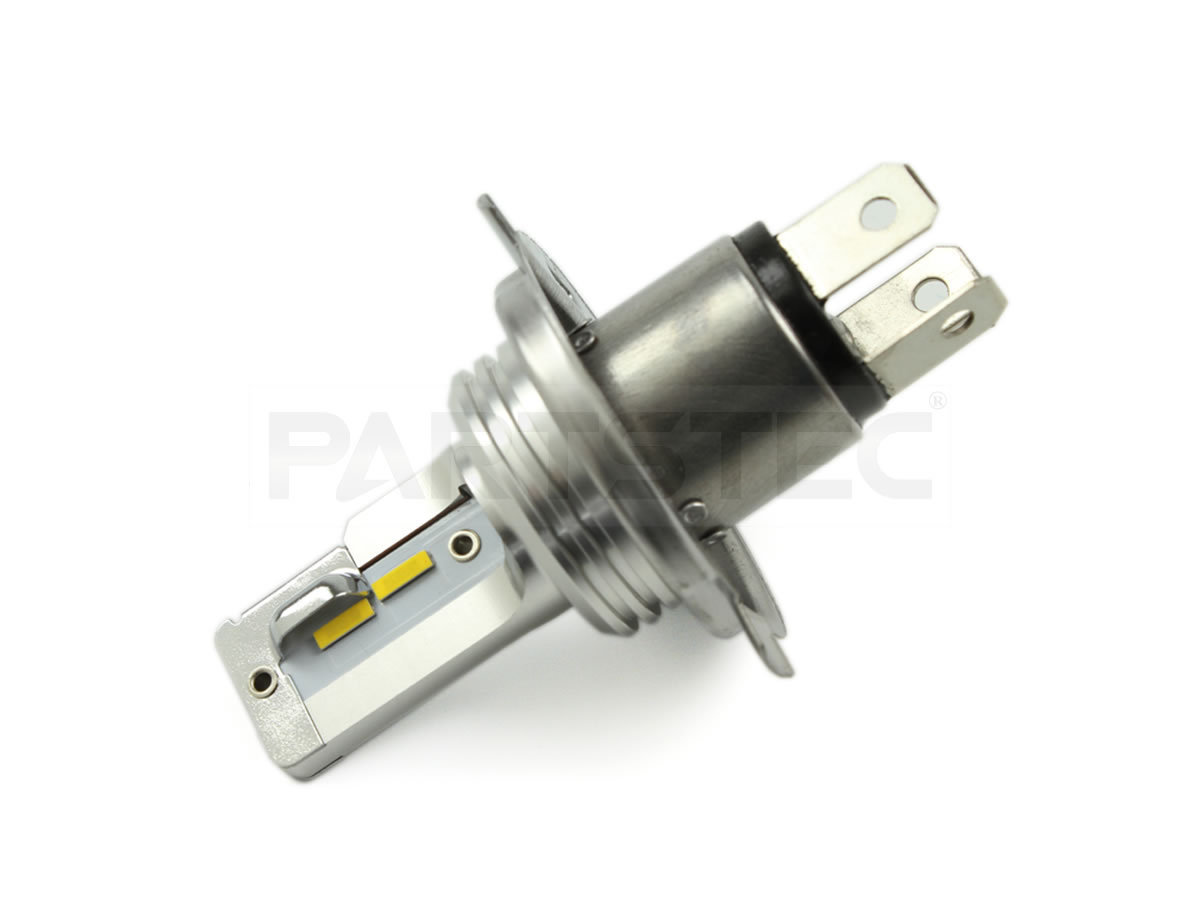 車 バイク H4 Ledヘッドライトバルブ イエロー発光 1個 カー用品通販 Partstec 車 バイク H4 Ledヘッドライトバルブ イエロー発光 1個 カー用品通販 Partstec