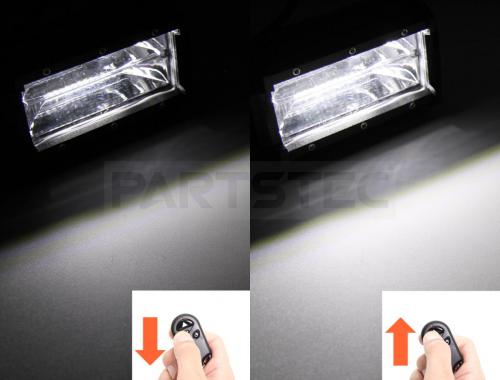 12V 24V LED リモコン パルス調光器 ディマーコントローラー 96W(4A〜8A)