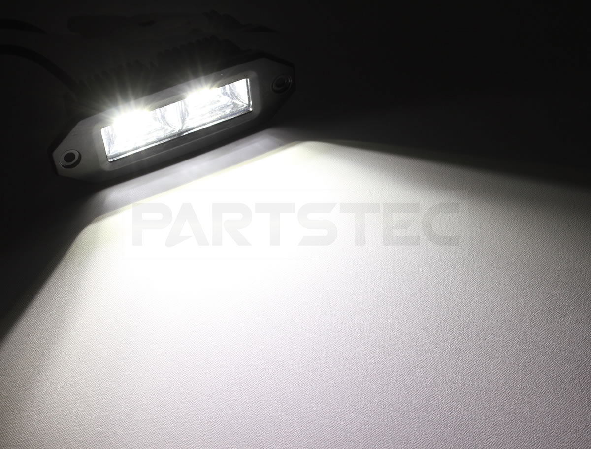 汎用 40W 6000k ライトポッド 作業灯 フォグランプ 2個セット | カー用品通販 - PARTSTEC