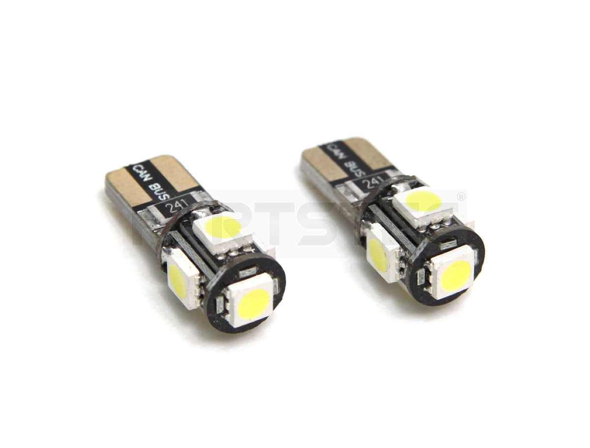 基板ソケット T10/T16 LEDウェッジ バルブ 2個 ホワイト | カー用品通販 - PARTSTEC