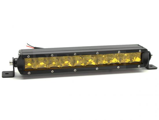 50W LED ワークライト バー イエロー 1個 12V/24V兼用