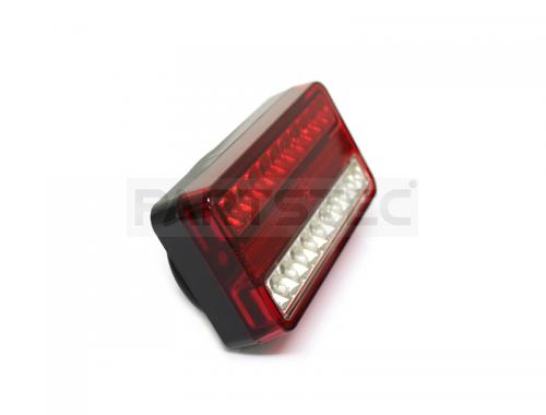 12V 汎用タイプ LED テールランプ 左右セット 反射板機能付 スモール/ブレーキ/ウィンカー