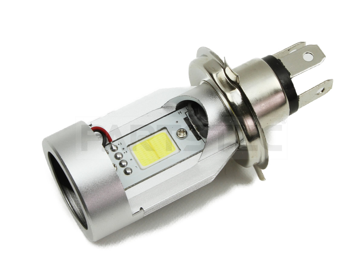 H4 HS1 LEDヘッドライトバルブ 20W 2000lm 6000K Hi/Lo ワンタッチ取付 | カー用品通販 - PARTSTEC