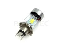 H4 HS1 LEDヘッドライトバルブ 20W 2000lm 6000K Hi/Lo ワンタッチ取付