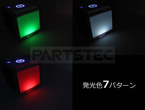 LED 照明付き ミニ 卓上クーラー