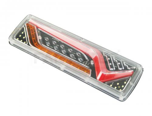 12V/24V兼用 LEDテールランプ シーケンシャルウインカー搭載 V型 左右セット