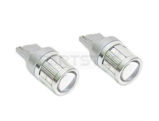 12V/24V LED T20ピンチ部違い アンバー オレンジ ウインカー用 2個セット